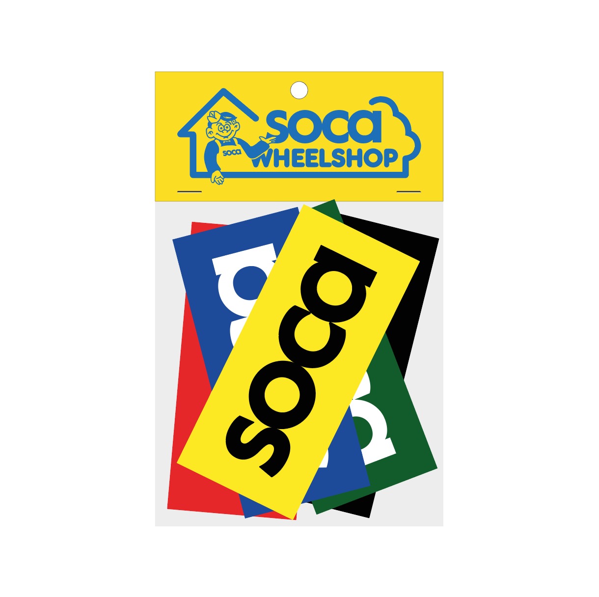 SOCA Basic 5 Pack Sticker