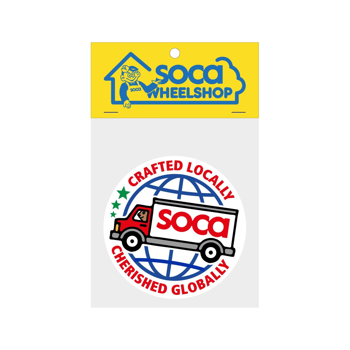 SOCA Crafted Cherished Sticker