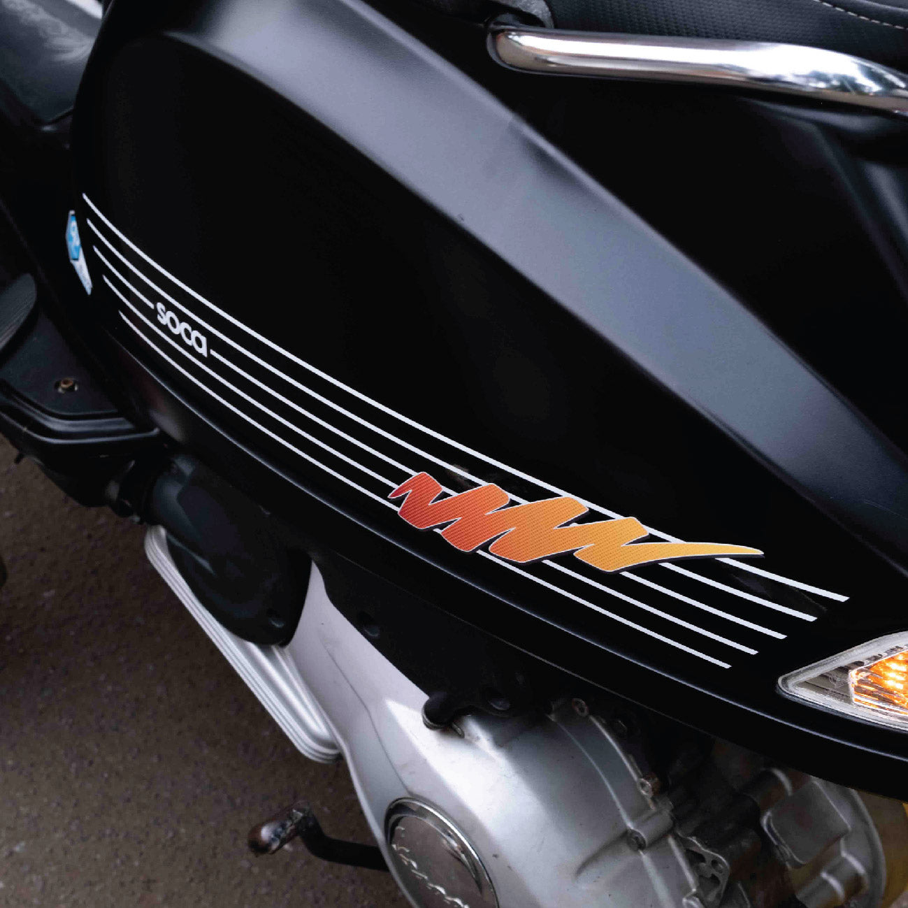 Decal D-BS Bue
