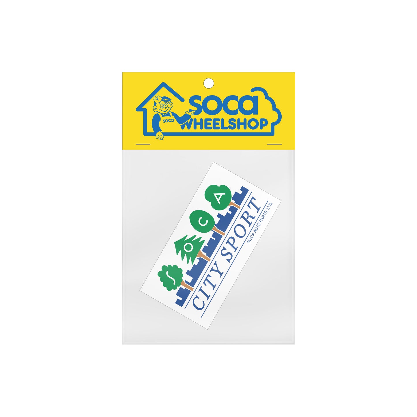 SOCA City Sport Sticker