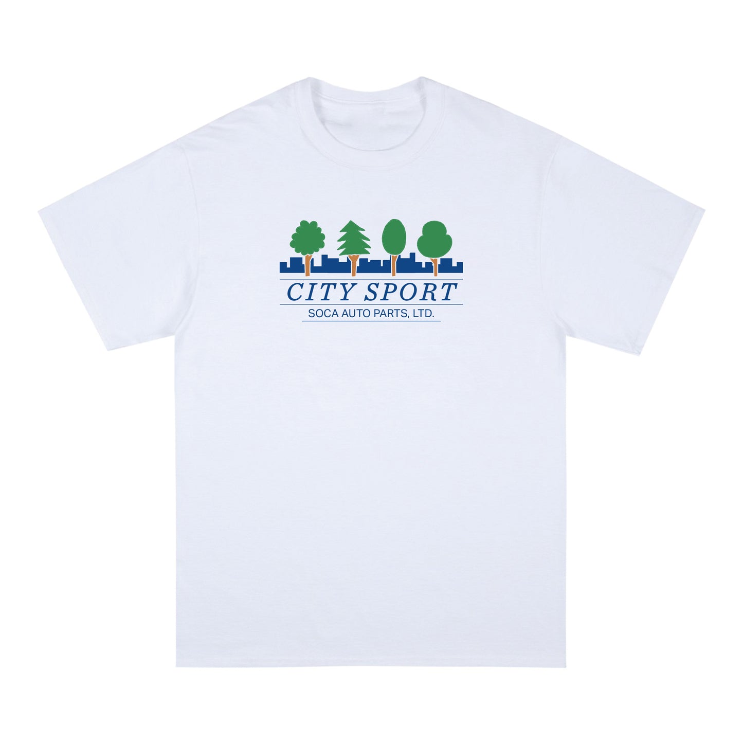 SOCA City Sport Tee White