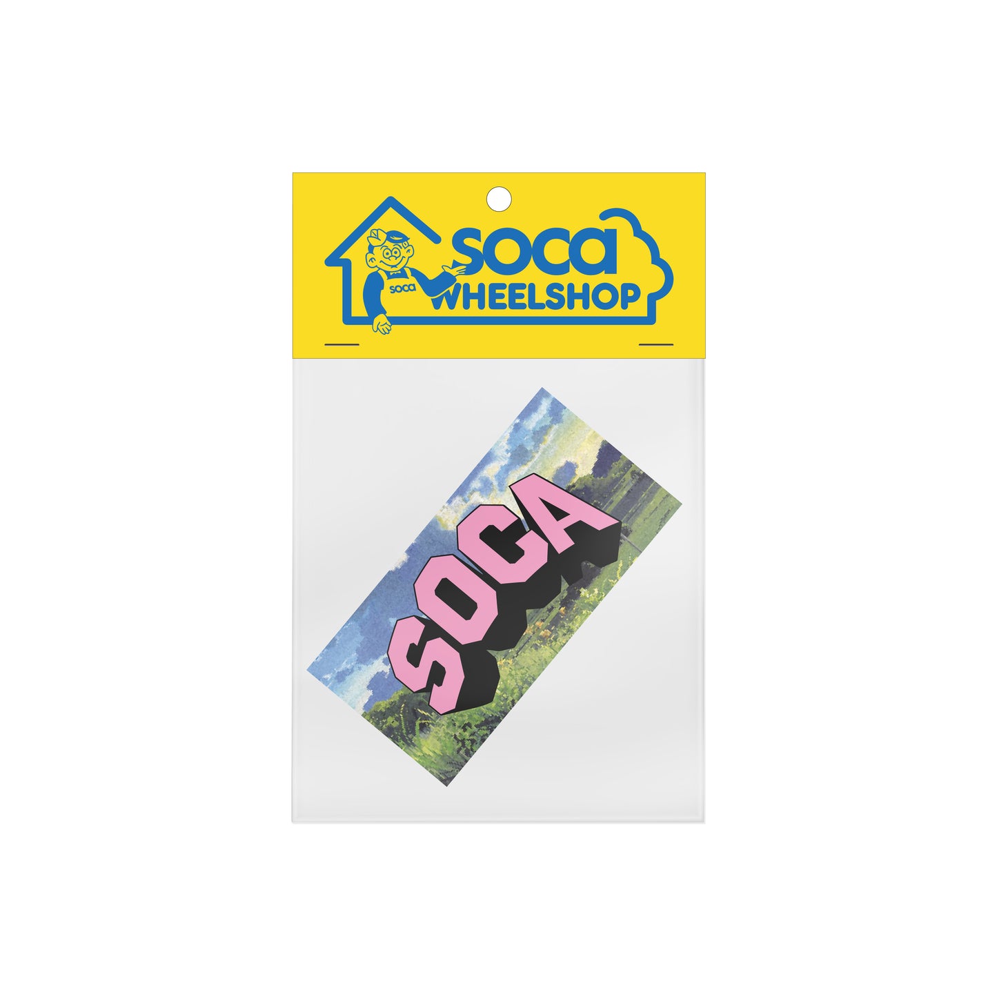 SOCA Typo Label Sticker