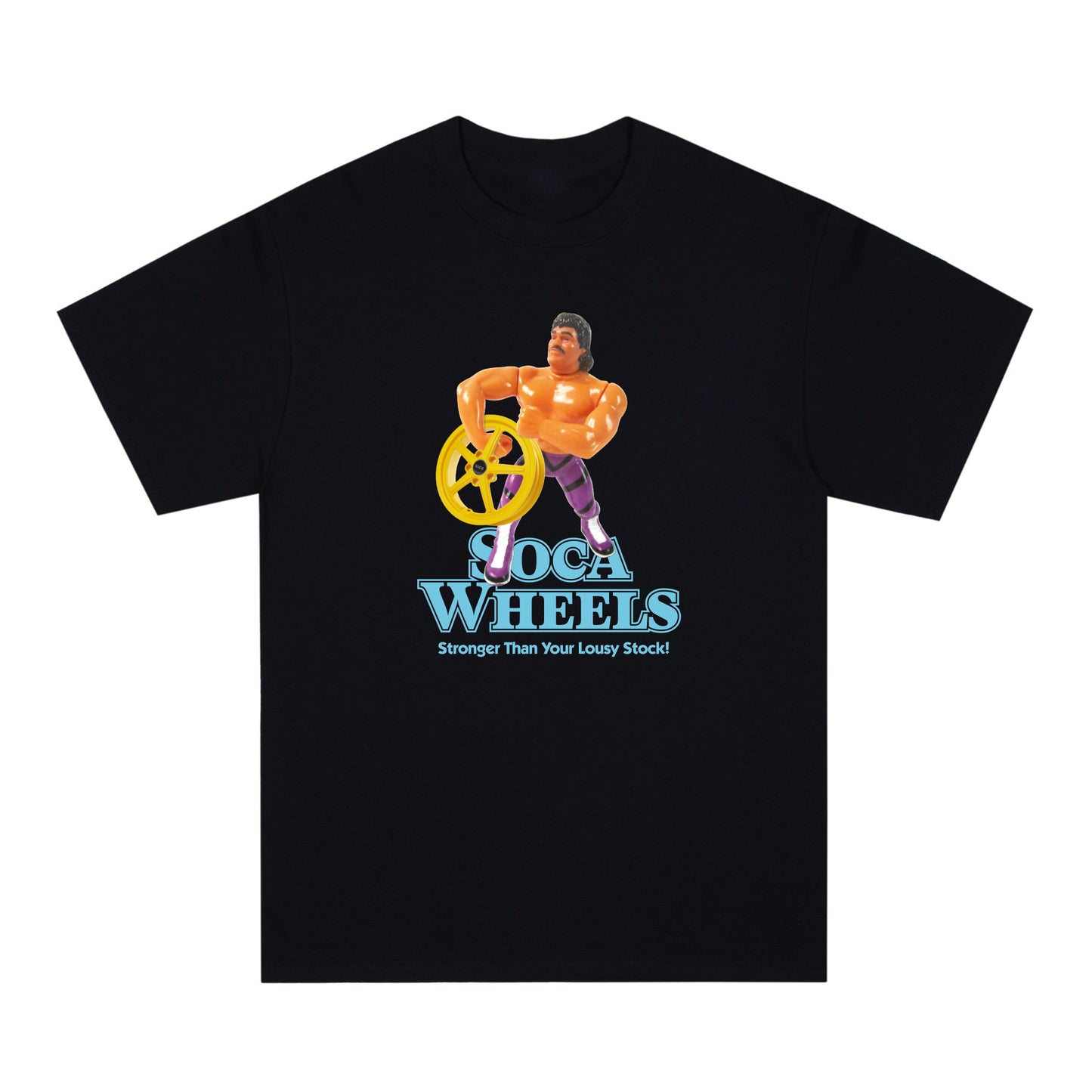 SOCA Wrestler Tee Black