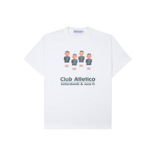 Better Goods X SOCA Club Atletico Tee White