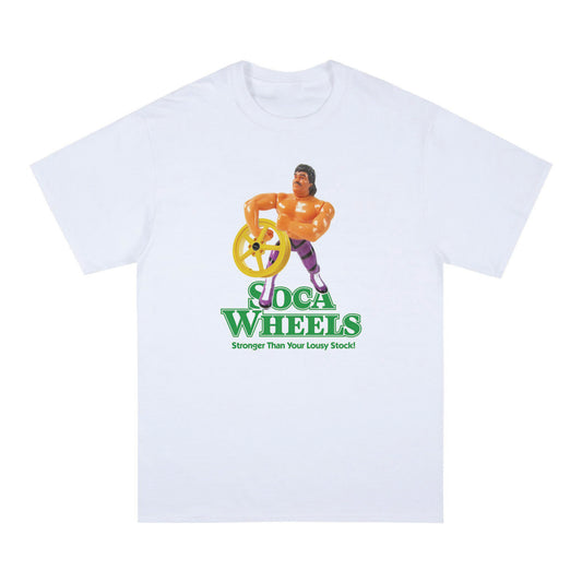 SOCA Wrestler Tee White